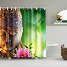 Duschvorhang Buddha
