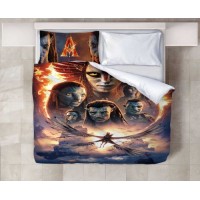 Bettwäsche Duvet Avatar Fire & Ash Schweizer Masse oder Wunschgrösse Baumwolle