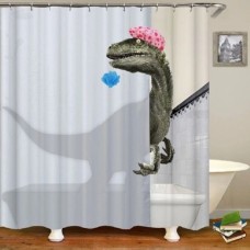 Duschvorhang Dino Raptor