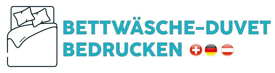 Bettwäsche Duvet bedrucken Schweizer Masse Wunschmasse Mikrofaser Baumwolle