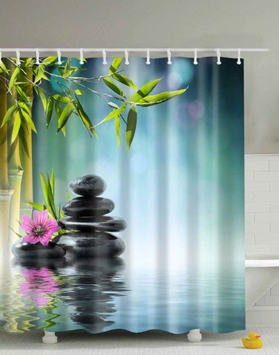 Duschvorhang Wellness 4