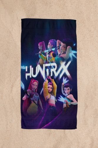 Badetuch K-Pop Demon Hunters Premium Qualität in 7 Grössen